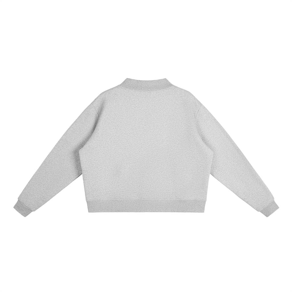 Snuggly Babe Fleece Mock-Neck Sweatshirt