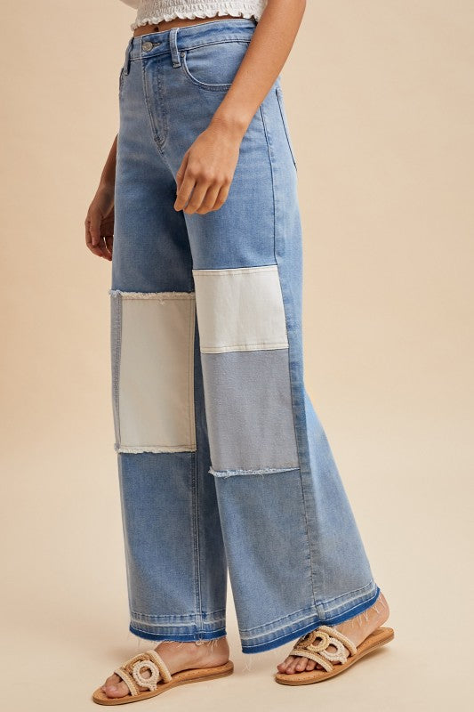 Summer Dreams Patched Jeans