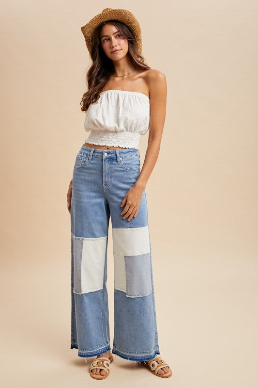Summer Dreams Patched Jeans