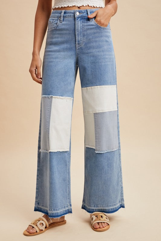 Summer Dreams Patched Jeans