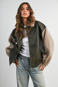 The Teddy Leather Jacket