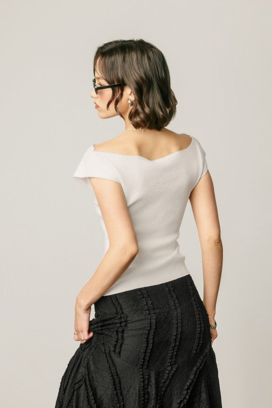 Jennifer Boat Neck Top