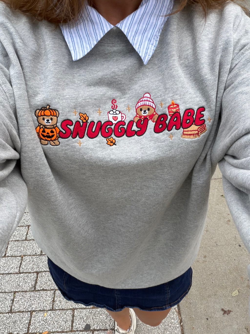 Autumn Snuggly Babe Crewneck
