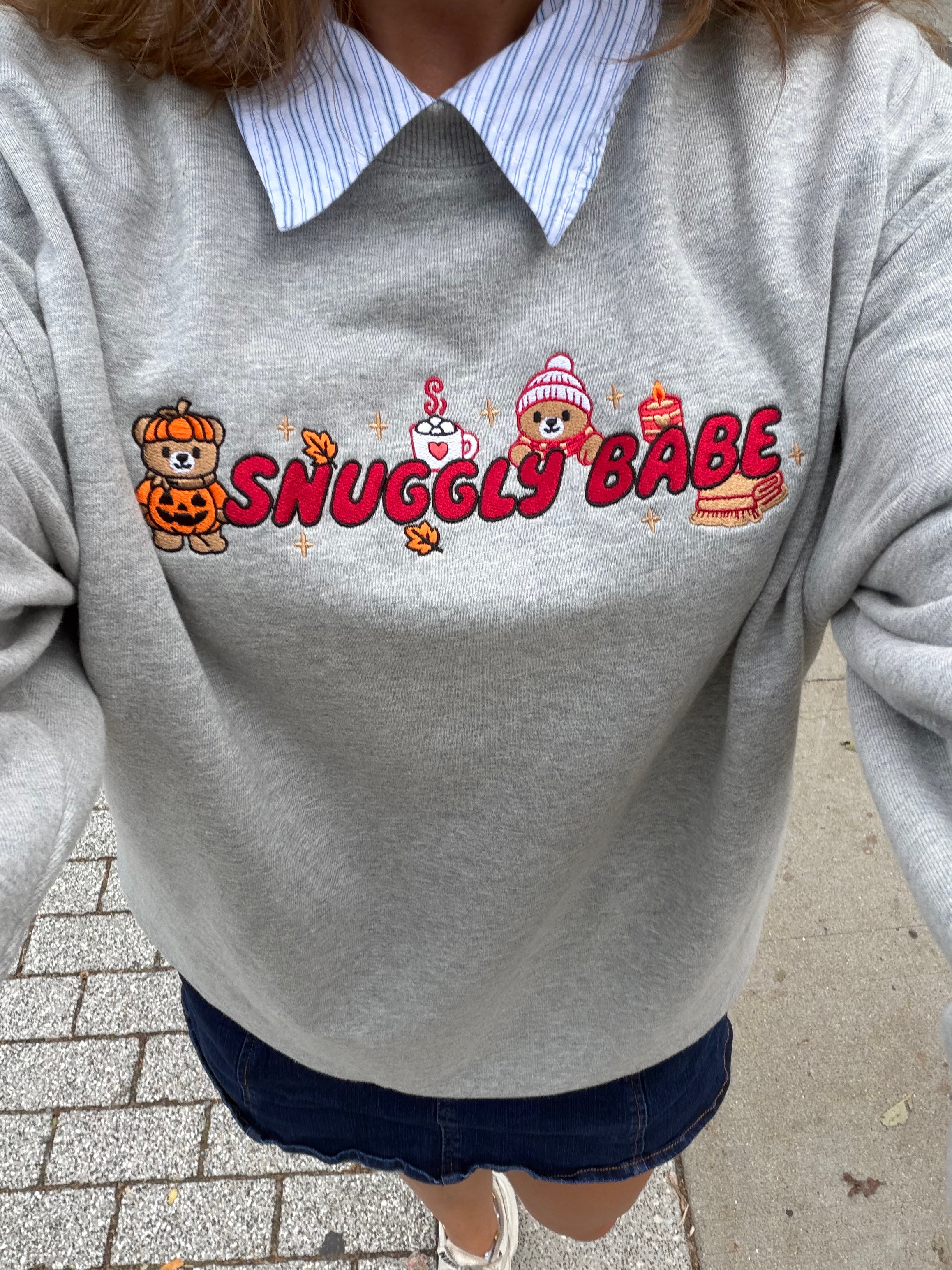 Autumn Snuggly Babe Crewneck