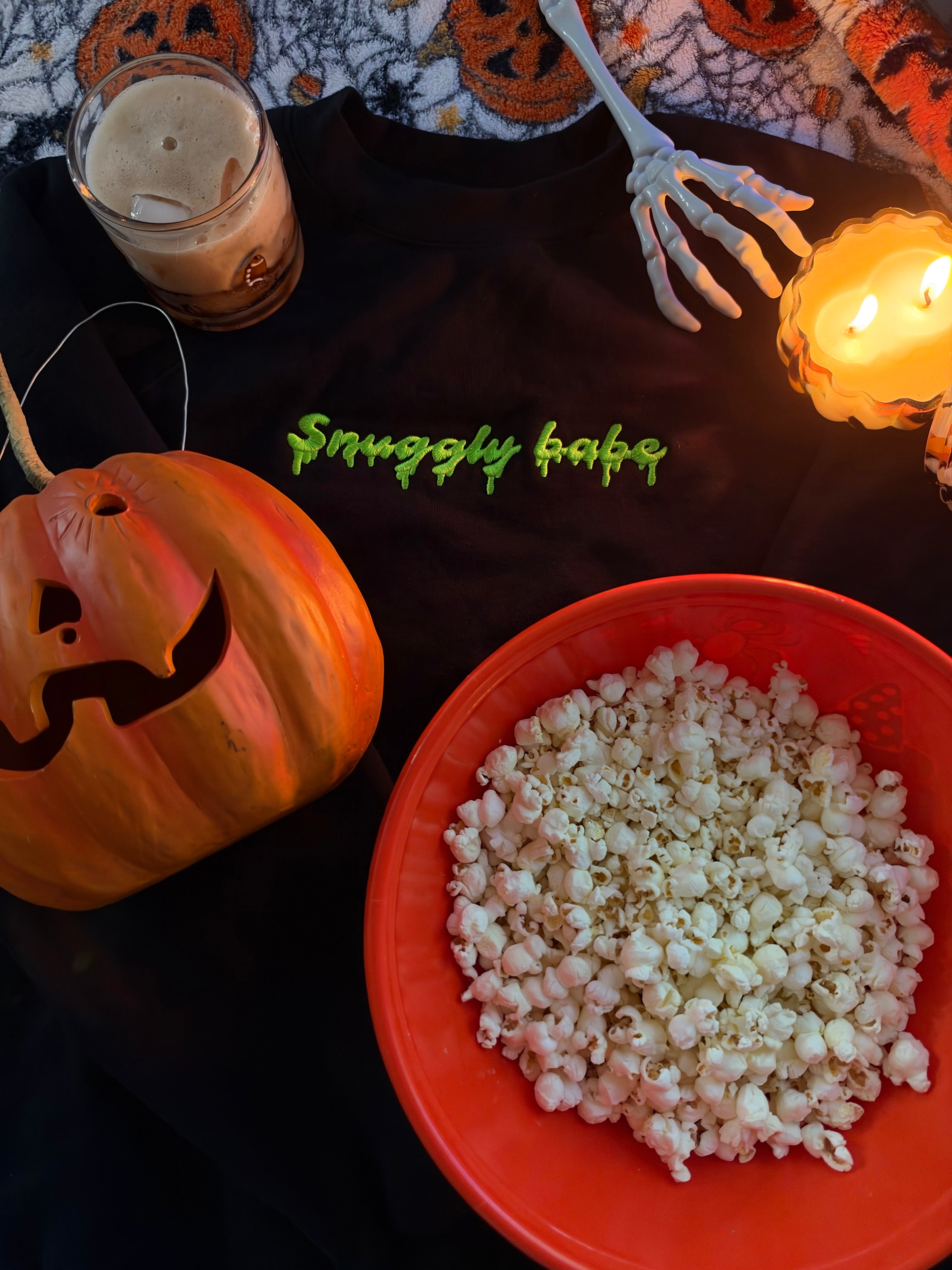 Spooky Snuggly Babe Crewneck